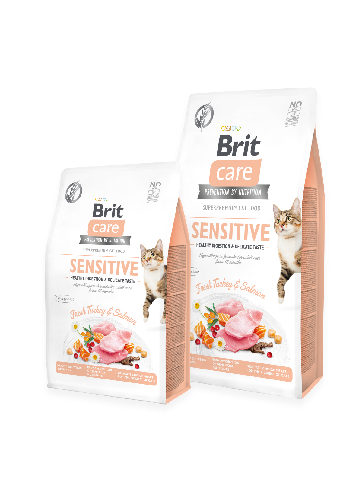 Brit Care Cat Sensitive hrană uscată superpremium pentru pisici
